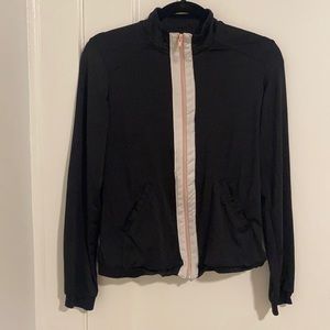 Energie size medium black zip up sweatshirt